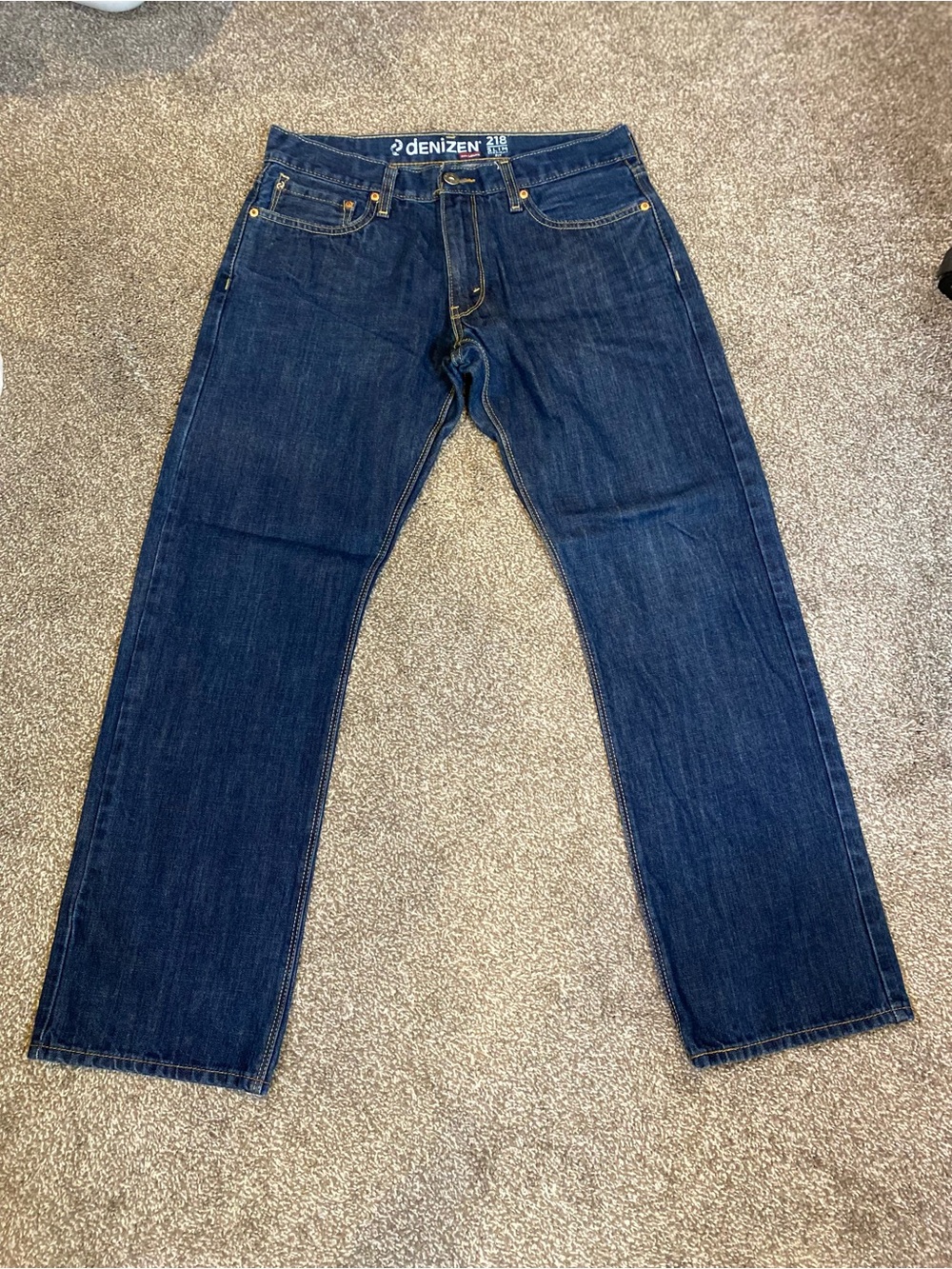Denizen from Levi's Men's Straight Dark Indigo Jeans